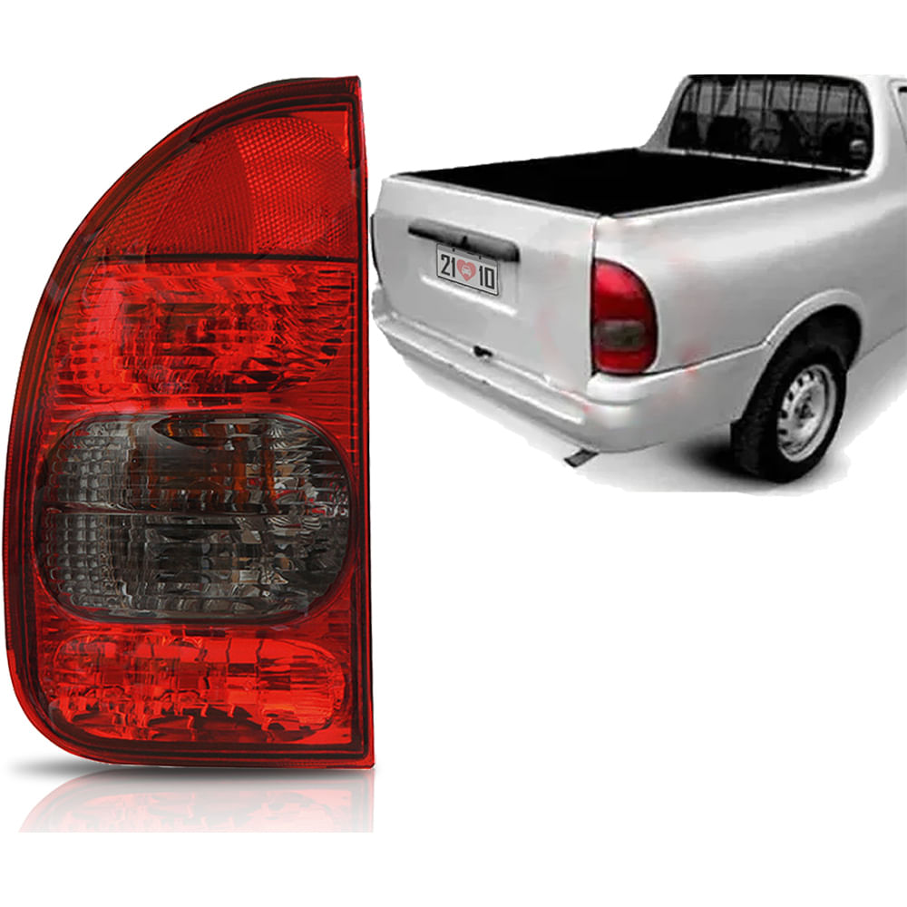 Lanterna traseira Chevrolet Corsa Classic 00/10 Rubi/Fumê - Delivery Peças