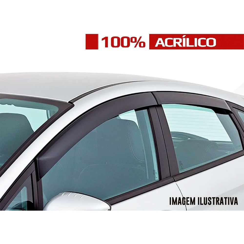 Calha de Chuva Acrílica GM Astra 2000 a 2013 4 Portas : .com