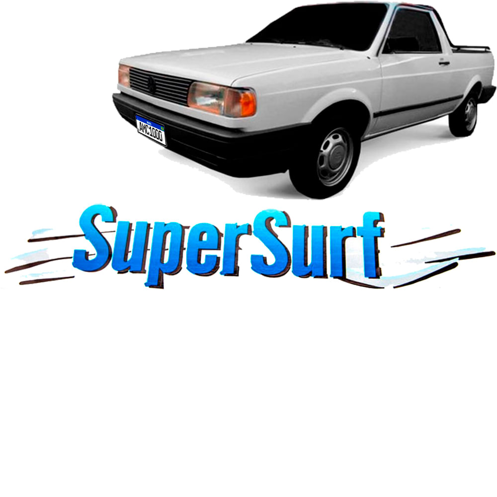 Adesivo Super Surf Saveiro 1992 1993 1994 1995 1996 1997 - adoromeucarro