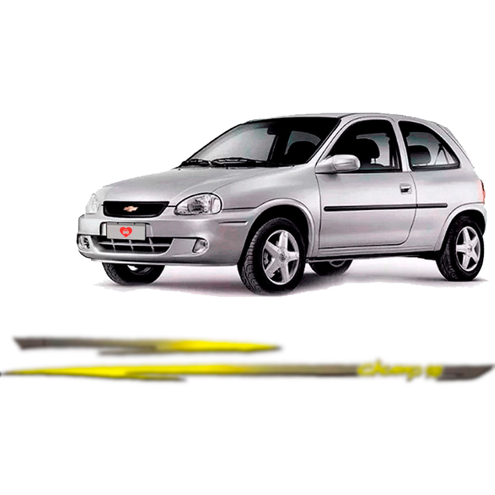 Adesivo Faixa Lateral Chevrolet Corsa Wind