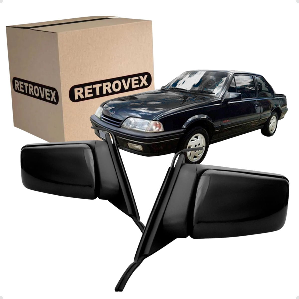 Par Retrovisor Externo Monza 91/93 sem Controle Le + Ld 2/4p